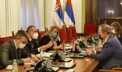 8. decembar 2020. Predsednik Odbora za odbranu i unutrašnje poslove u razgovoru sa ambasadorom Sjedinjenih Američkih Država u Republici Srbiji